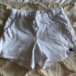 Champion white shorts